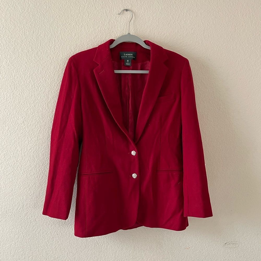 Lauren Ralph Lauren worsted wool blazer